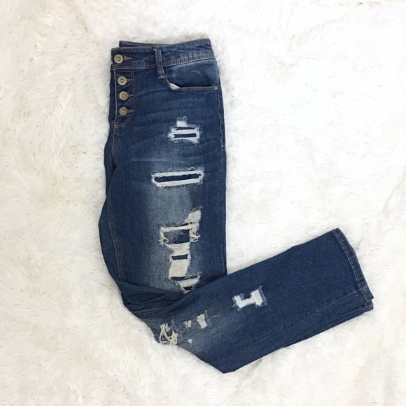 no boundaries mid rise jeans